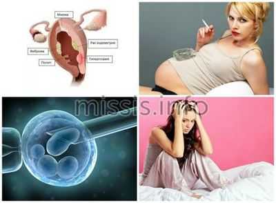 Возможные причины патологий беременности